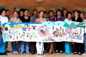 Taller de costura de Moravia. Foto: Cortesía Isabel González Arango