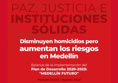 Paz, justicia e instituciones sólidas. Balance de la implementación del Plan de Desarrollo 2020-2023