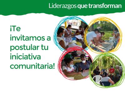 ¡Postula tu iniciativa comunitaria!