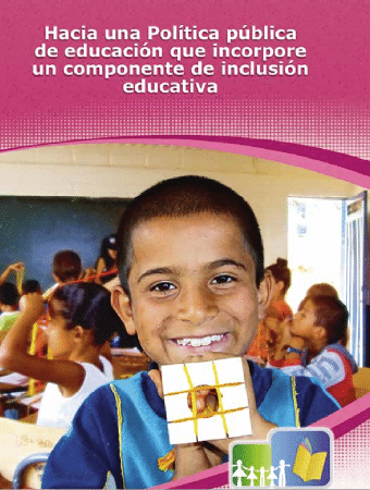 Corporación Región - Hacia una política pública de educación que incorpore un componente de inclusión educativa