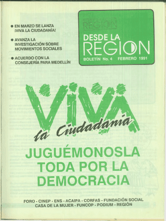 Desde La Región. Boletín No. 4