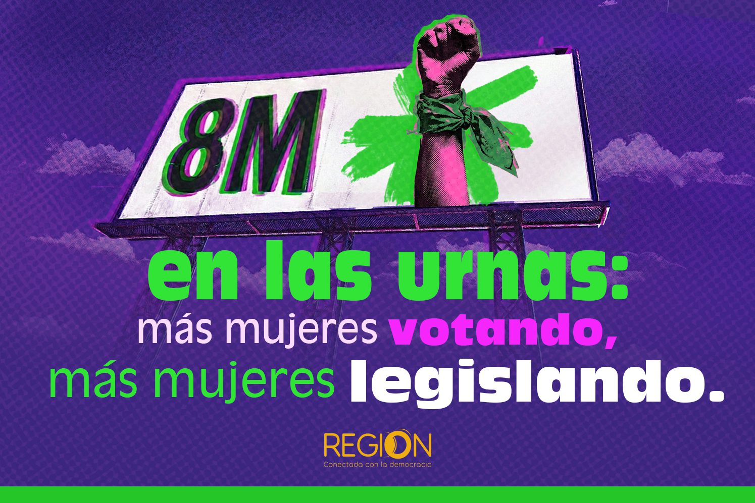 8M en las urnas: más mujeres votando, más mujeres legislando